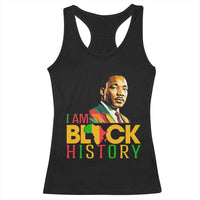I Am Black History Racerback Tank Top Martin Luther Jr King African American Pride - Wonder Print Shop