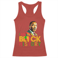 I Am Black History Racerback Tank Top Martin Luther Jr King African American Pride - Wonder Print Shop