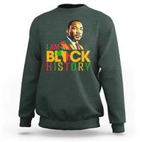 I Am Black History Sweatshirt Martin Luther Jr King African American Pride - Wonder Print Shop