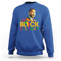 I Am Black History Sweatshirt Martin Luther Jr King African American Pride - Wonder Print Shop
