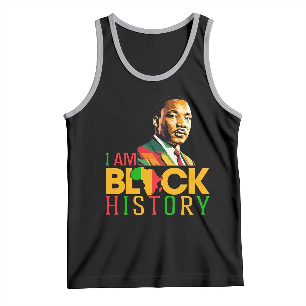 I Am Black History Tank Top Martin Luther Jr King African American Pride - Wonder Print Shop