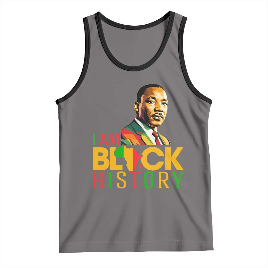 I Am Black History Tank Top Martin Luther Jr King African American Pride - Wonder Print Shop