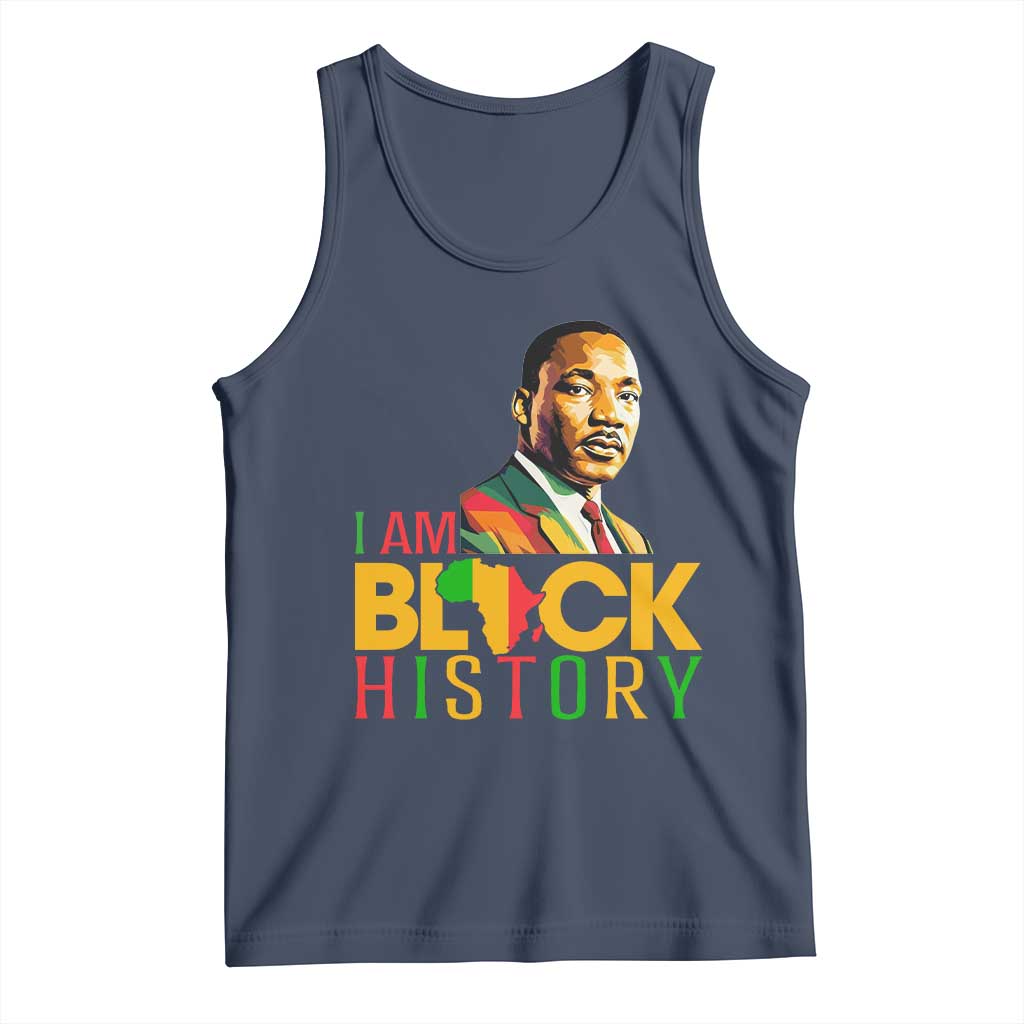I Am Black History Tank Top Martin Luther Jr King African American Pride - Wonder Print Shop