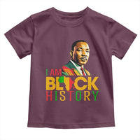 I Am Black History Toddler T Shirt Martin Luther Jr King African American Pride - Wonder Print Shop
