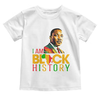I Am Black History Toddler T Shirt Martin Luther Jr King African American Pride - Wonder Print Shop