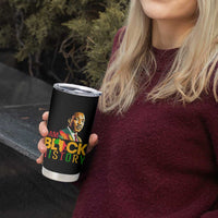 I Am Black History Tumbler Cup Martin Luther Jr King African American Pride - Wonder Print Shop