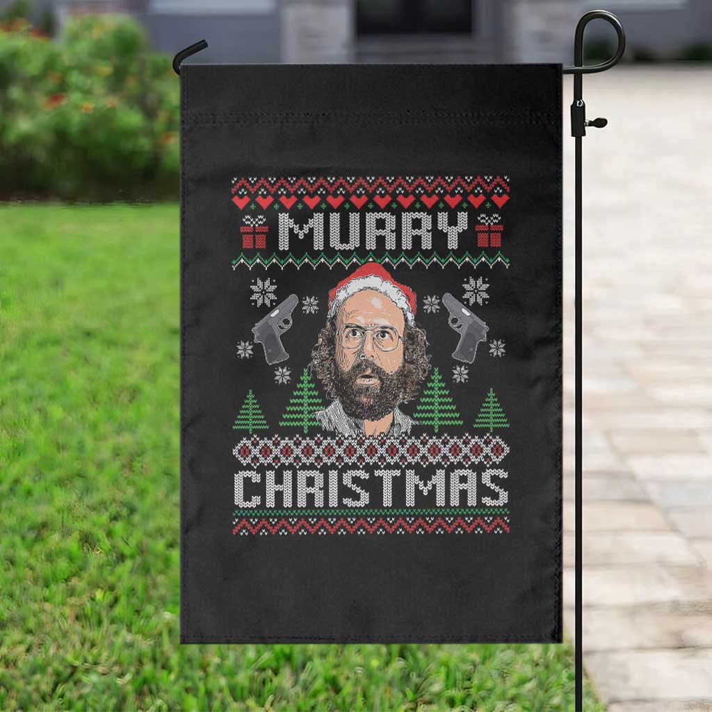 Murray Christmas Garden Flag Funny Stranger Holiday Meme - Wonder Print Shop