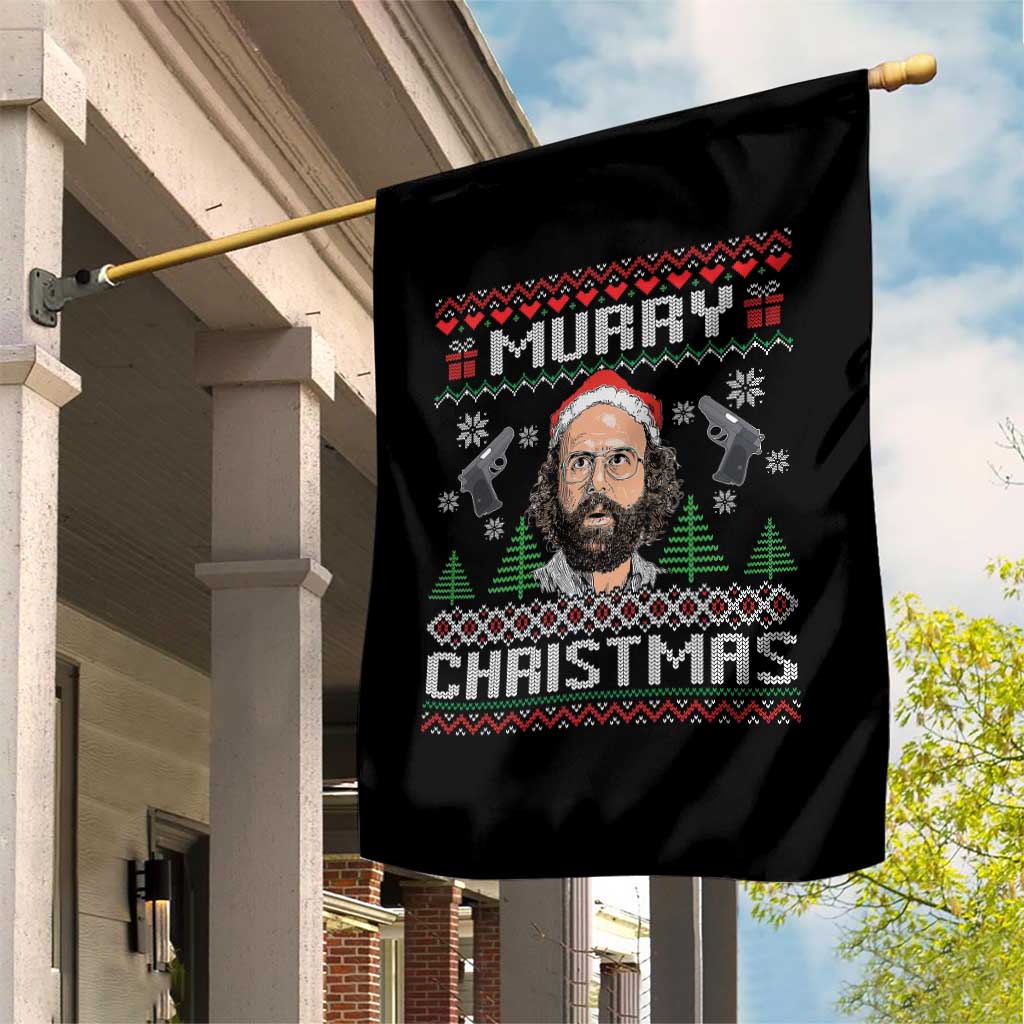 Murray Christmas Garden Flag Funny Stranger Holiday Meme - Wonder Print Shop
