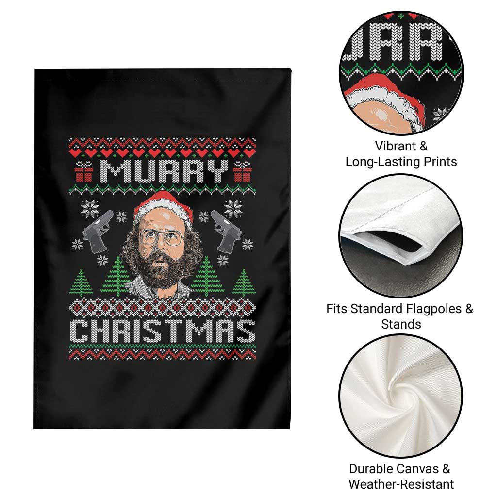 Murray Christmas Garden Flag Funny Stranger Holiday Meme - Wonder Print Shop