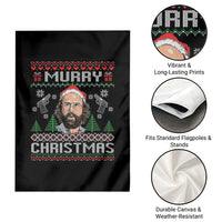 Murray Christmas Garden Flag Funny Stranger Holiday Meme - Wonder Print Shop