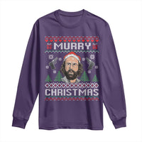Murray Christmas Long Sleeve Shirt Funny Stranger Holiday Meme - Wonder Print Shop