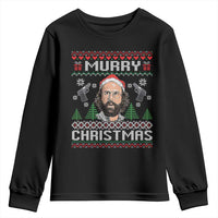 Murray Christmas Youth Sweatshirt Funny Stranger Holiday Meme - Wonder Print Shop