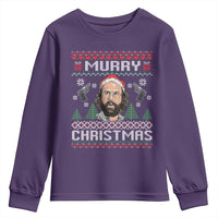 Murray Christmas Youth Sweatshirt Funny Stranger Holiday Meme - Wonder Print Shop