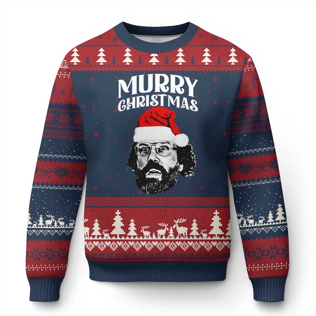 Murray Christmas Ugly Christmas Sweater Funny Stranger Xmas - Wonder Print Shop