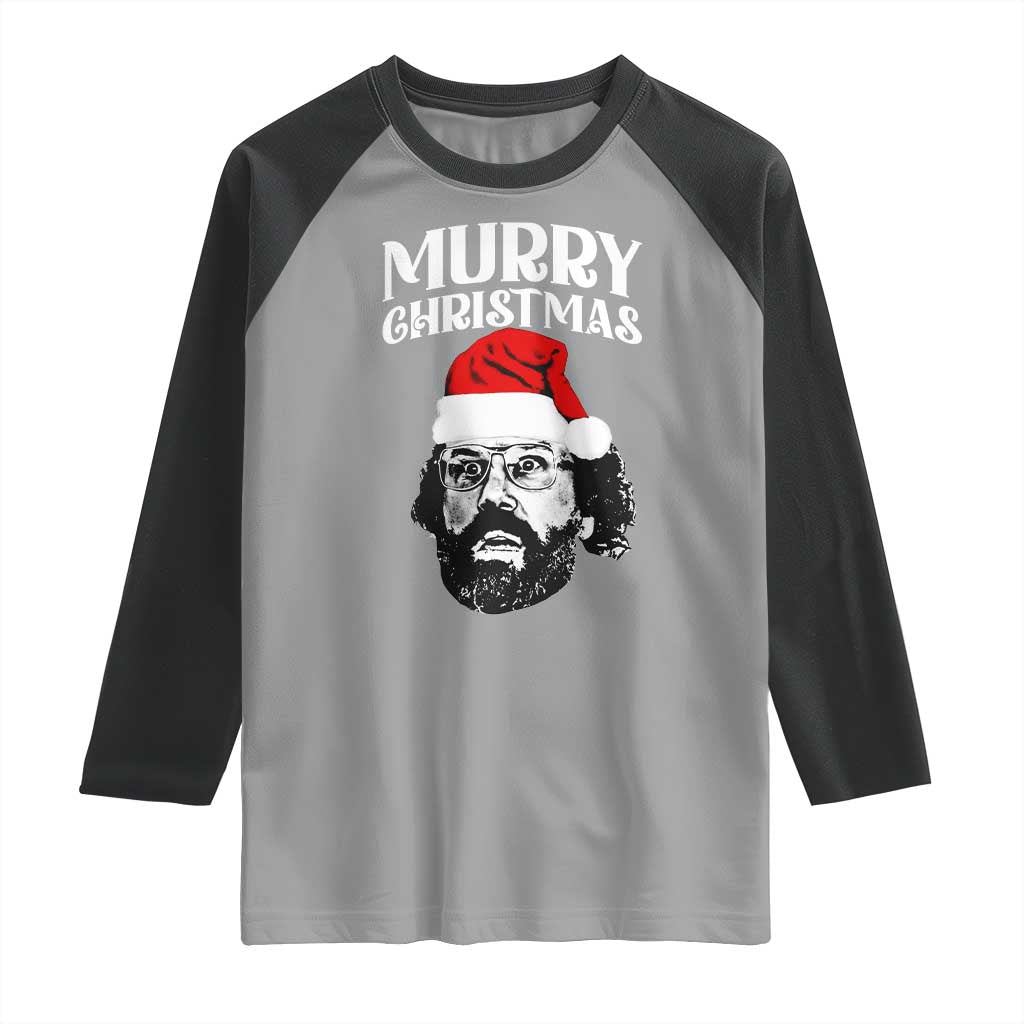 Murray Christmas Raglan Shirt Funny Stranger Xmas - Wonder Print Shop