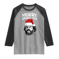 Murray Christmas Raglan Shirt Funny Stranger Xmas - Wonder Print Shop