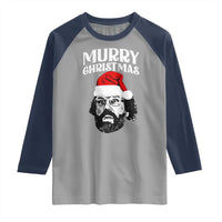Murray Christmas Raglan Shirt Funny Stranger Xmas - Wonder Print Shop