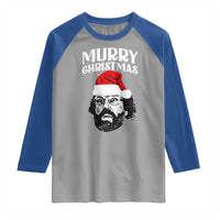 Murray Christmas Raglan Shirt Funny Stranger Xmas - Wonder Print Shop