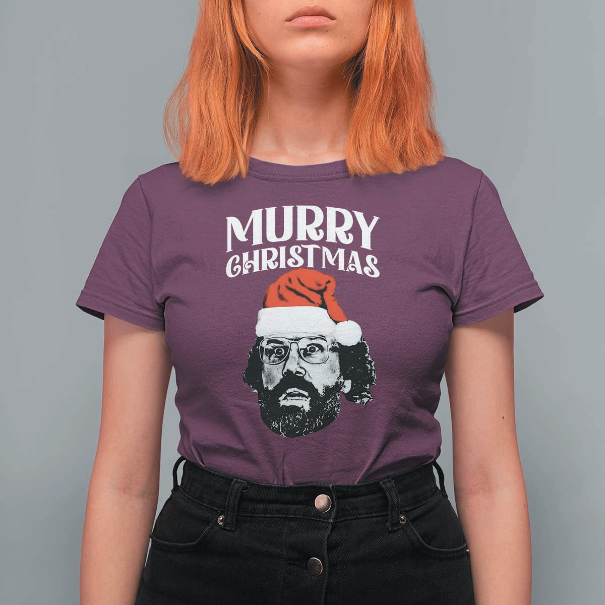 Murray Christmas T Shirt For Women Funny Stranger Xmas - Wonder Print Shop