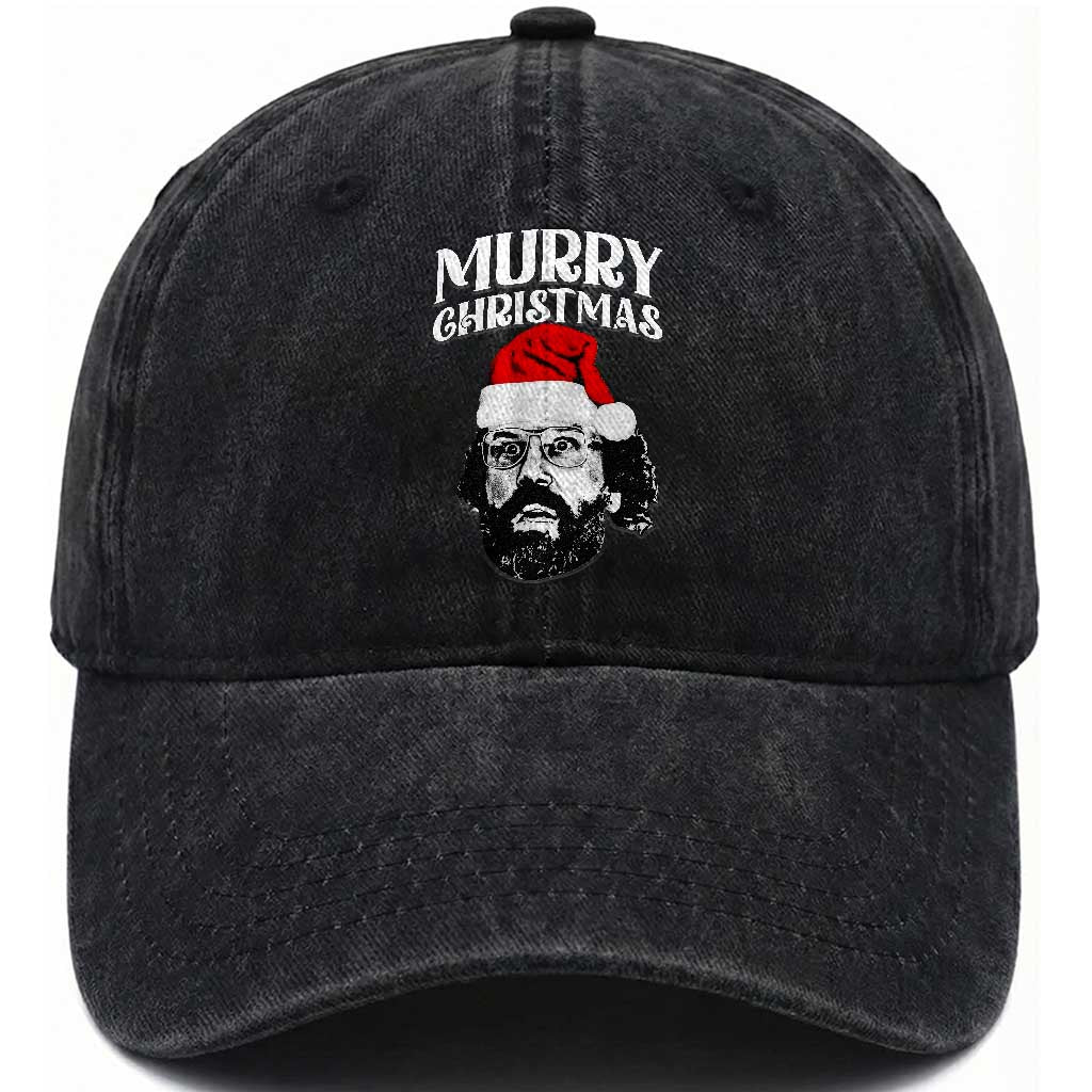 Murray Christmas Washed Cotton Baseball Cap Funny Stranger Xmas
