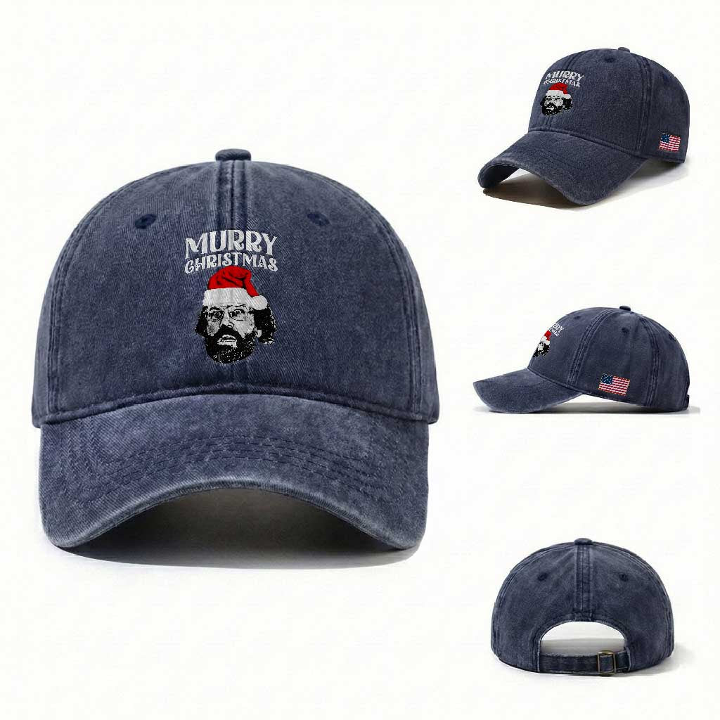 Murray Christmas Washed Cotton Baseball Cap Funny Stranger Xmas