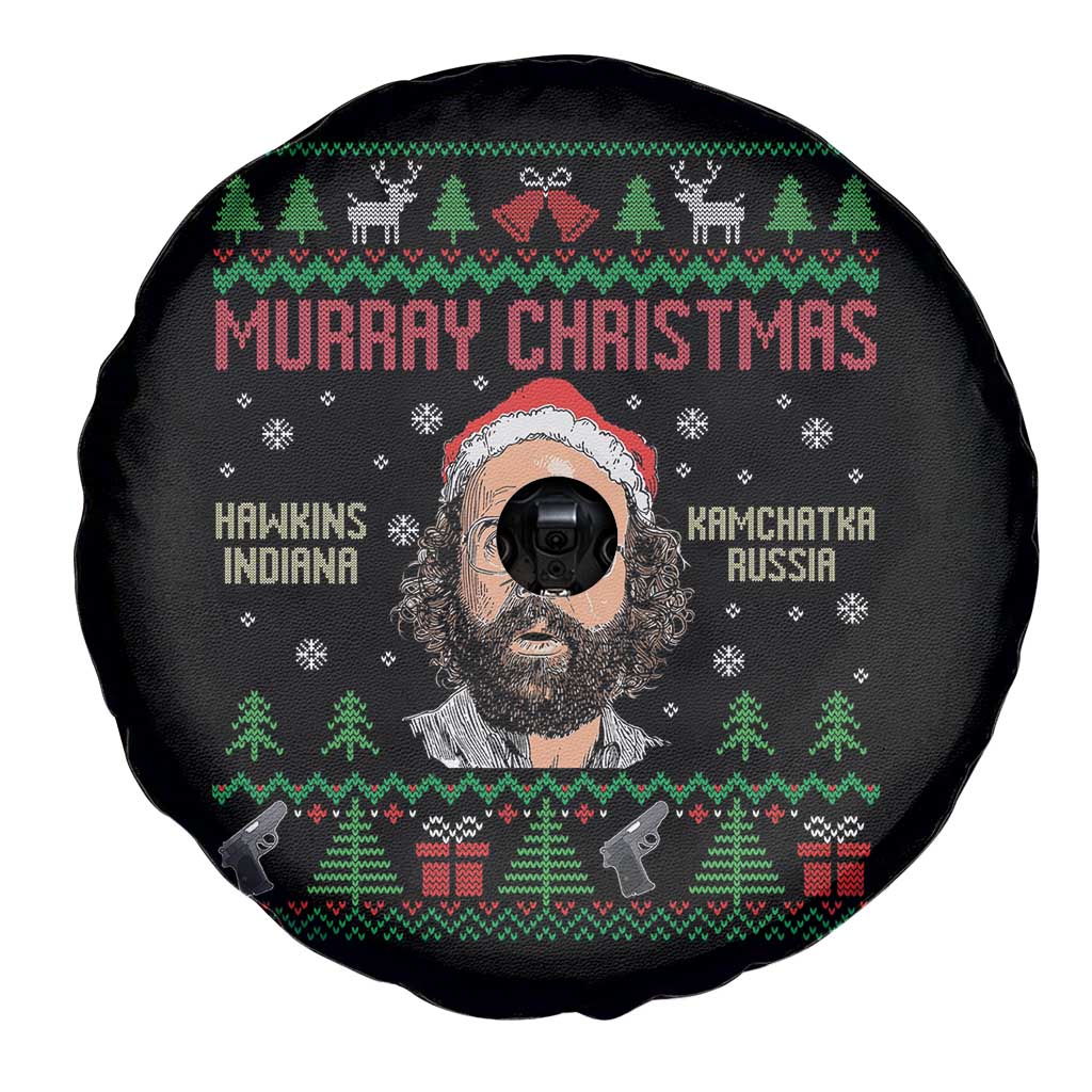 Stranger Christmas Spare Tire Cover Funny Murray Hawkins - Wonder Print Shop