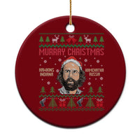 Stranger Christmas Ceramic Ornament Funny Murray Hawkins - Wonder Print Shop