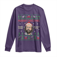 Stranger Christmas Long Sleeve Shirt Funny Murray Hawkins - Wonder Print Shop