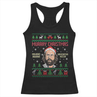 Stranger Christmas Racerback Tank Top Funny Murray Hawkins - Wonder Print Shop