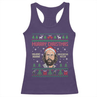Stranger Christmas Racerback Tank Top Funny Murray Hawkins - Wonder Print Shop