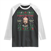 Stranger Christmas Raglan Shirt Funny Murray Hawkins - Wonder Print Shop