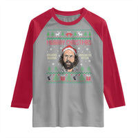 Stranger Christmas Raglan Shirt Funny Murray Hawkins - Wonder Print Shop