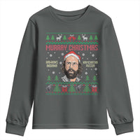 Stranger Christmas Youth Sweatshirt Funny Murray Hawkins - Wonder Print Shop