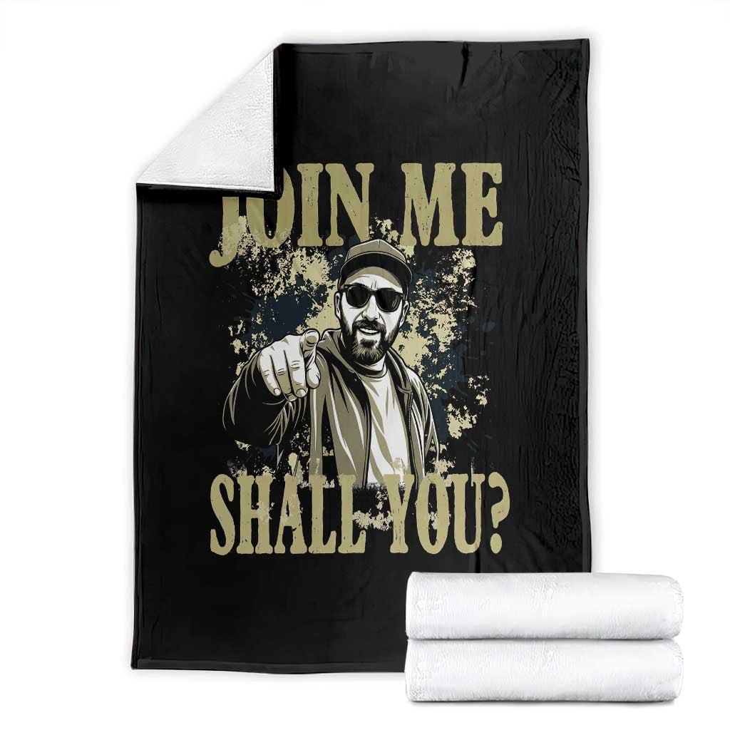 Adam Memorial Tribute Throw Blanket Join Me Shall You