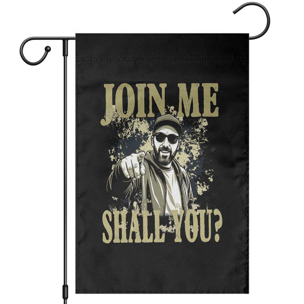 Adam Memorial Tribute Garden Flag Join Me Shall You
