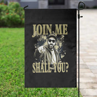 Adam Memorial Tribute Garden Flag Join Me Shall You