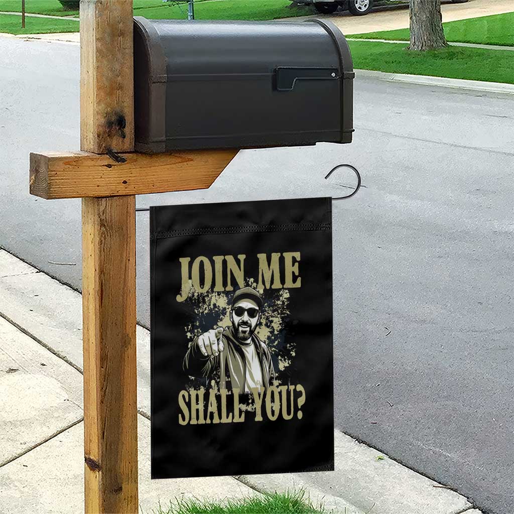 Adam Memorial Tribute Garden Flag Join Me Shall You