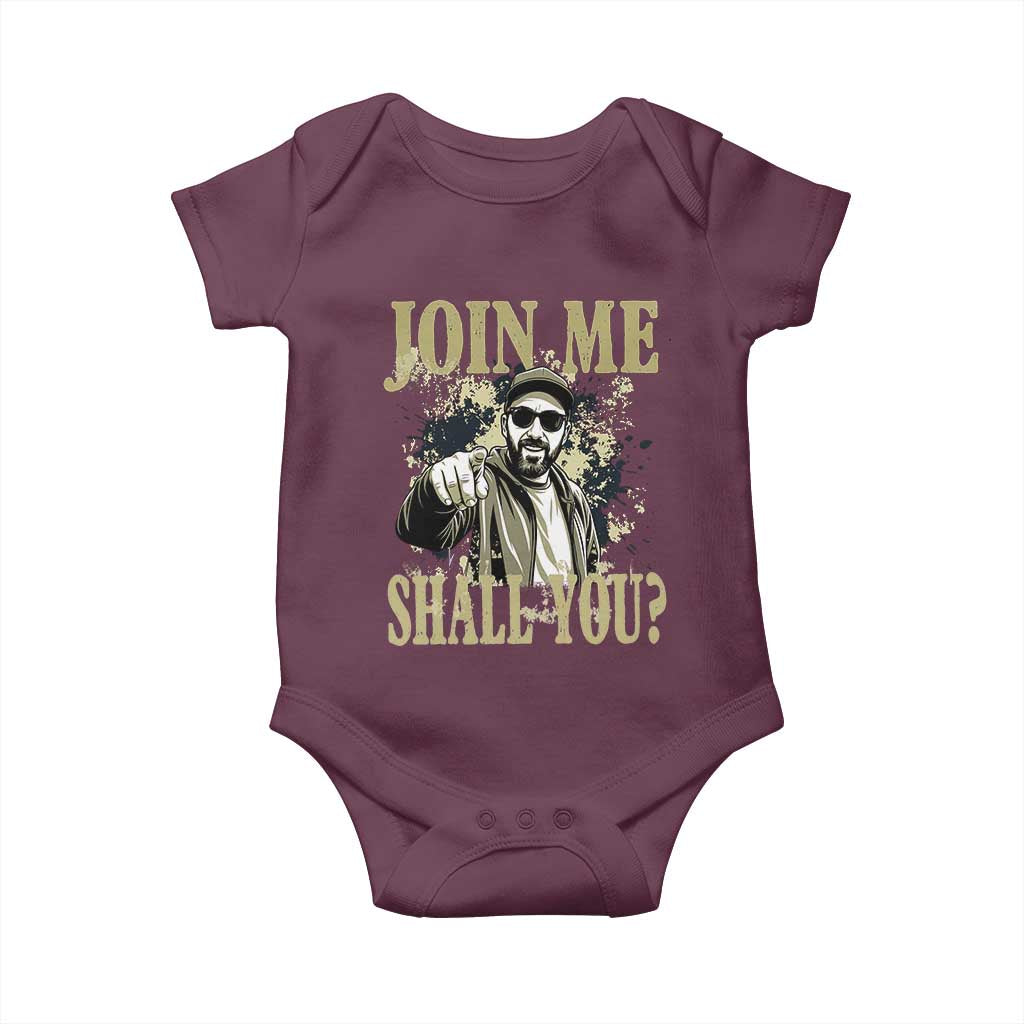 Adam Memorial Tribute Baby Onesie Join Me Shall You