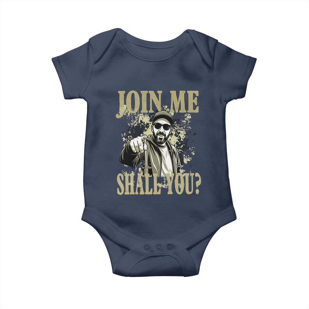 Adam Memorial Tribute Baby Onesie Join Me Shall You