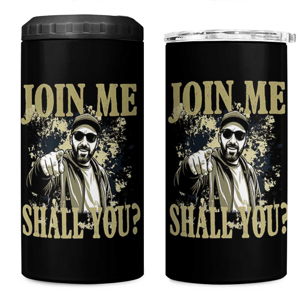 Adam Memorial Tribute 4 in 1 Can Cooler Tumbler Join Me Shall You