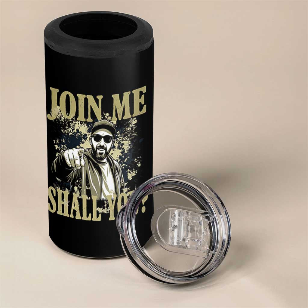 Adam Memorial Tribute 4 in 1 Can Cooler Tumbler Join Me Shall You