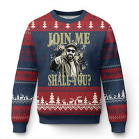 Adam Memorial Tribute Ugly Christmas Sweater Join Me Shall You
