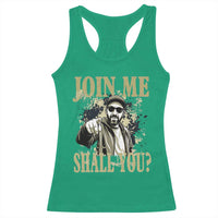 Adam Memorial Tribute Racerback Tank Top Join Me Shall You