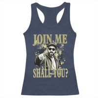 Adam Memorial Tribute Racerback Tank Top Join Me Shall You