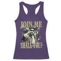 Adam Memorial Tribute Racerback Tank Top Join Me Shall You