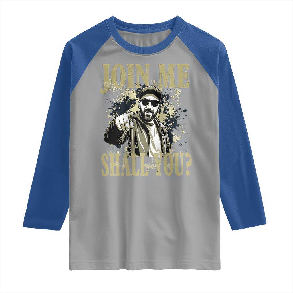 Adam Memorial Tribute Raglan Shirt Join Me Shall You