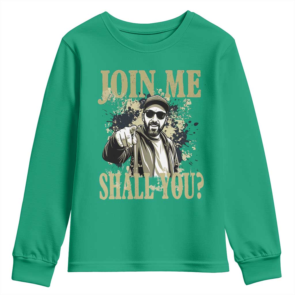 Adam Memorial Tribute Youth Sweatshirt Join Me Shall You