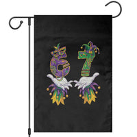 67 Mardi Gras Meme Garden Flag Funny Six Seven Hand Carnival Trendy