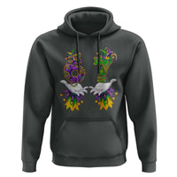 67 Mardi Gras Meme Hoodie Funny Six Seven Hand Carnival Trendy
