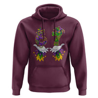 67 Mardi Gras Meme Hoodie Funny Six Seven Hand Carnival Trendy